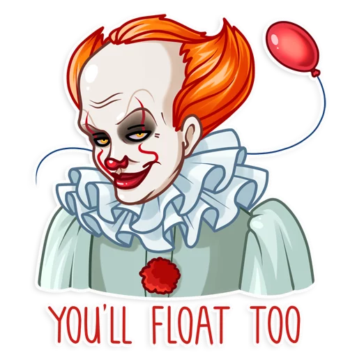 Pennywise stiker 😏