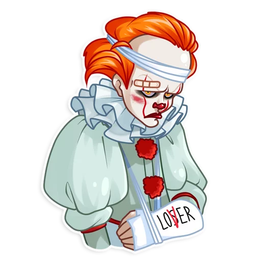 Pennywise sticker 🤕