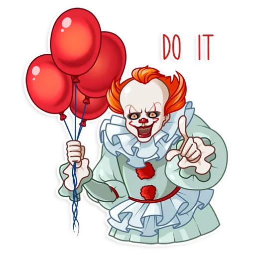 Pennywise sticker 💪