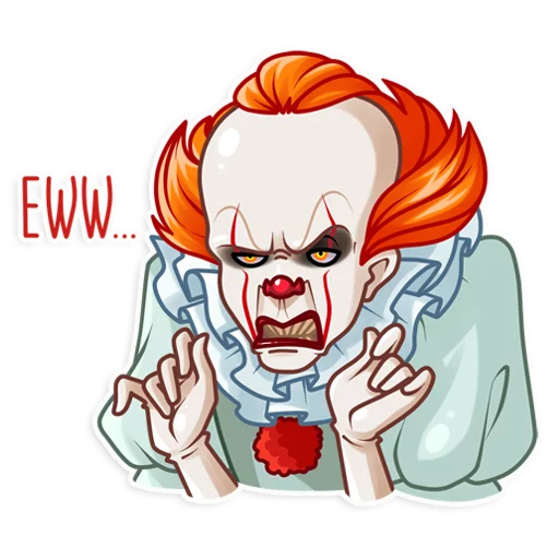 Pennywise stiker 😖