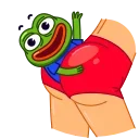 Емодзі телеграм Mr.Pepe