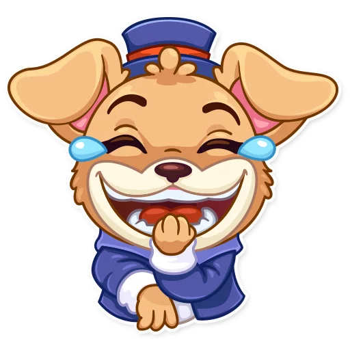 Telegram stickers Mr. Pup