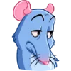 Telegram emojisi «Мистер Крыс» 😒