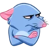 Telegram emojisi «Мистер Крыс» 😒