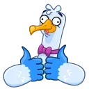 Seagull Sam emoji 👍