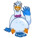 Seagull Sam emoji 👋