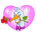 Seagull Sam emoji 🌹