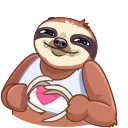 Sloth emoji ❤️