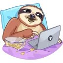 Sloth emoji 📺