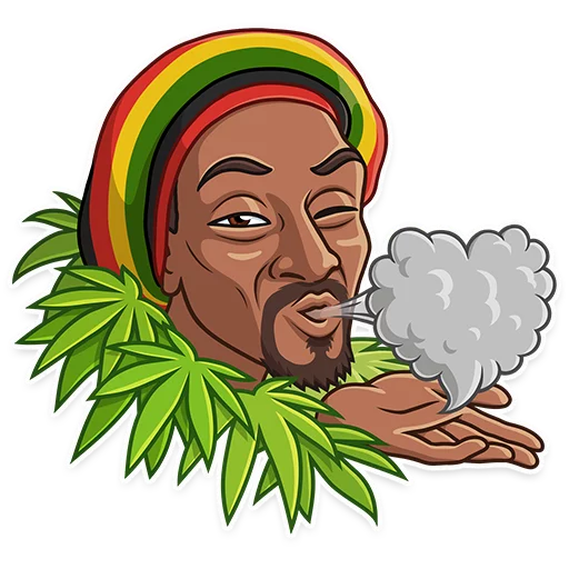 Snoop Dogg emoji 😘