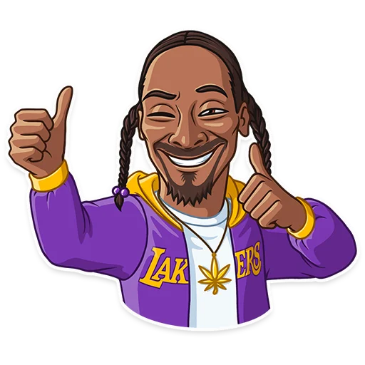 Snoop Dogg emoji 👍