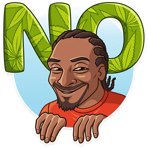Snoop Dogg emoji 🙅‍♂️