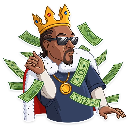 Snoop Dogg emoji 🤑