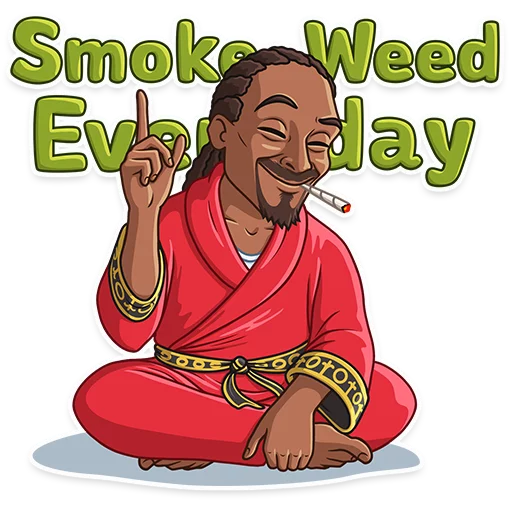 Snoop Dogg sticker ☝️
