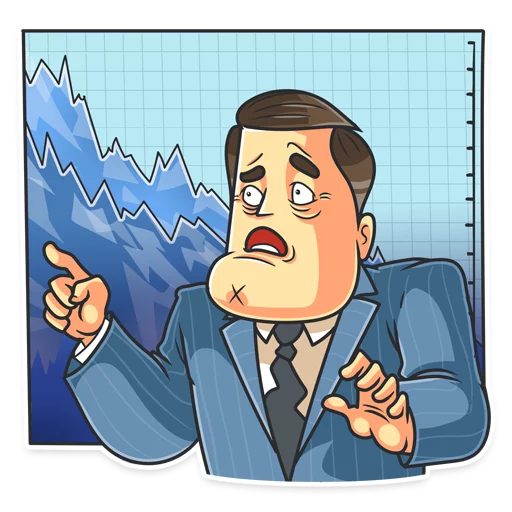 Mr. Trader emoji 📉
