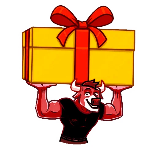 Стикер MrBull 🎁