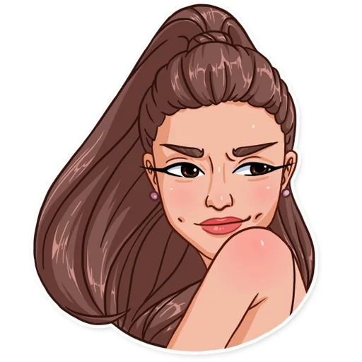 Ariana Grande sticker 😈