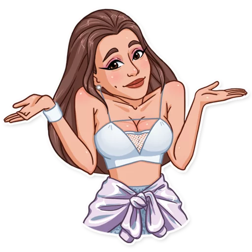 Ariana Grande emoji 🤷‍♀️