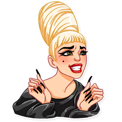 Lady Gaga sticker 😁