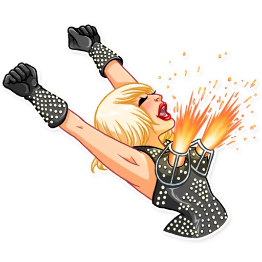 Lady Gaga sticker 😆
