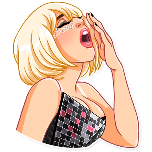 Lady Gaga emoji 😴