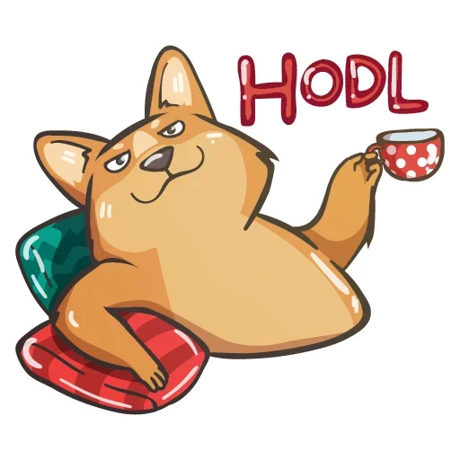 Crypto Doge sticker 💰