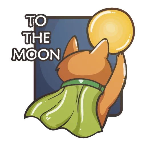 Telegram Sticker «Crypto Doge» 🚀