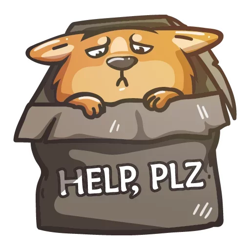 Telegram Sticker «Crypto Doge» 😢