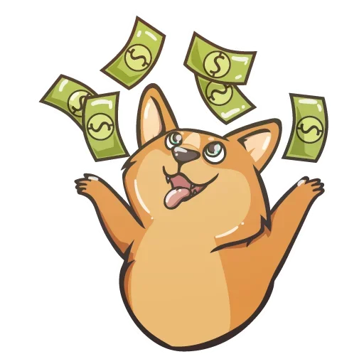 Telegram Sticker «Crypto Doge» 💸