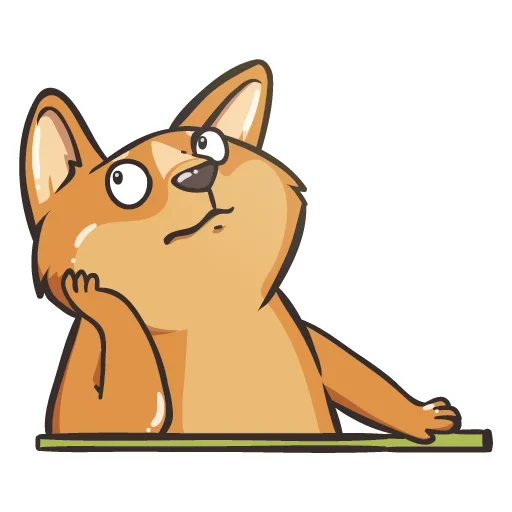 Telegram Sticker «Crypto Doge» 🤔