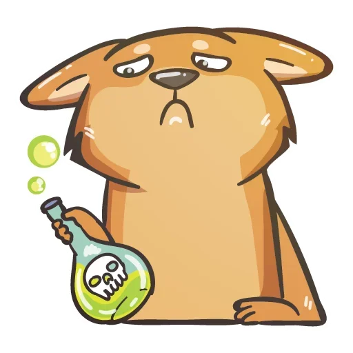 Telegram Sticker «Crypto Doge» ☠️