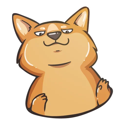 Crypto Doge emoji 🤥