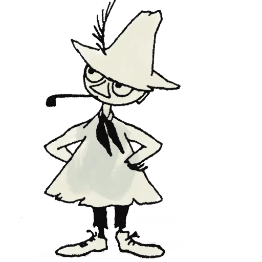 Telegram stiker «Moomin» 🤔