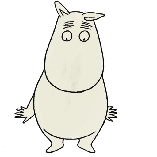 Эмодзи Moomin 😕