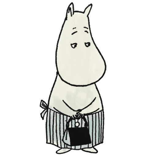 Telegram stiker «Moomin» 😔