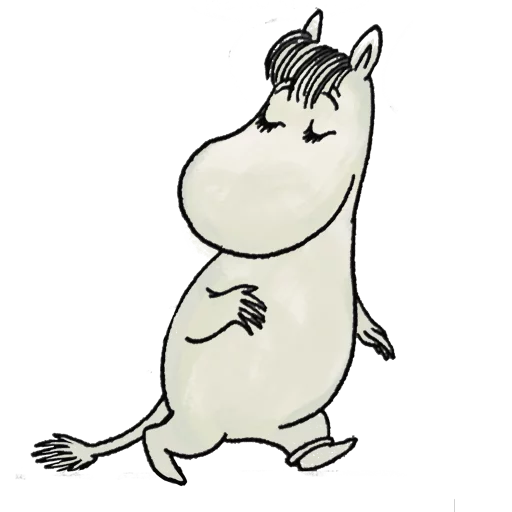 Telegram stiker «Moomin» 😤