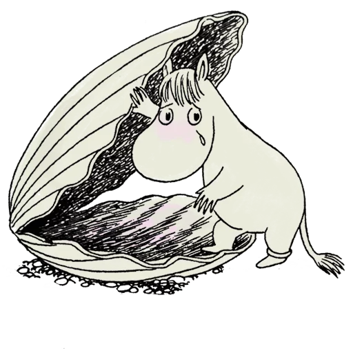 Telegram stiker «Moomin» 😢