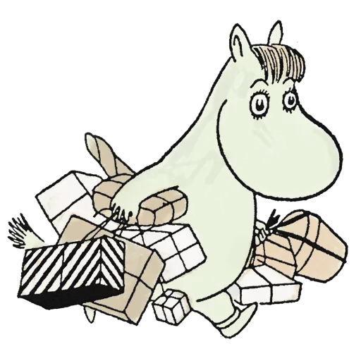 Telegram Sticker «Moomin» 🎁