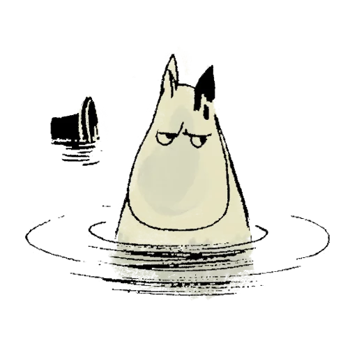Telegram stiker «Moomin» 😓