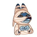 Mummy Jackal emoji 😨