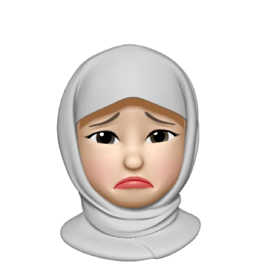 Muslima  emoji 😔
