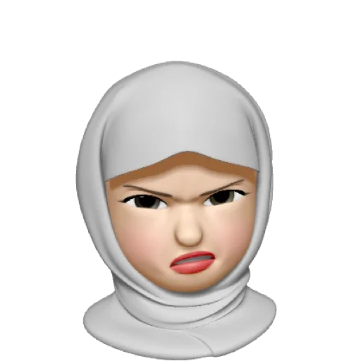 Muslima emoji 😠