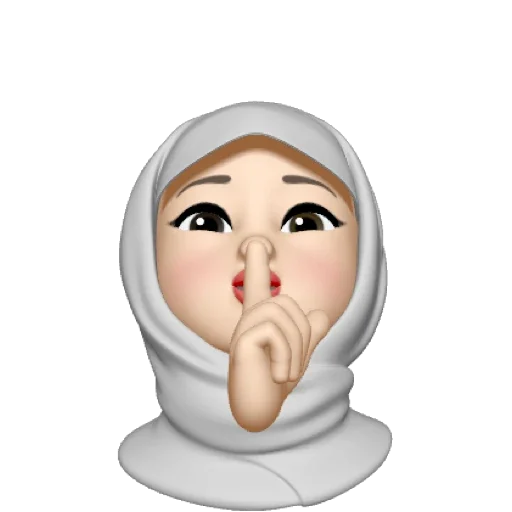 Muslima emoji 🤫