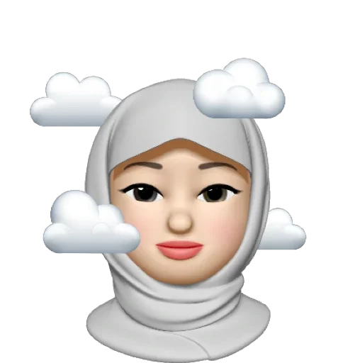 Muslima emoji 😶‍🌫️