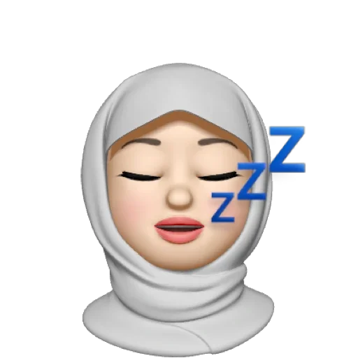 Muslima emoji 😴