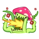 Mushroom emoji 😡