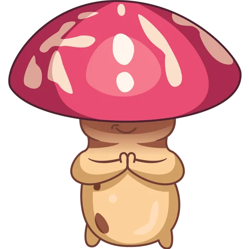 Telegram stiker «Mushroom Boy» 🔪