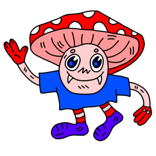 Mushroom Vampire emoji 🙂
