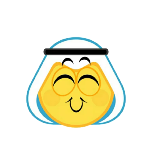 Telegram Sticker «Muslim Emoji» 😌