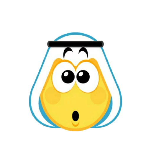 Telegram Sticker «Muslim Emoji » 😮